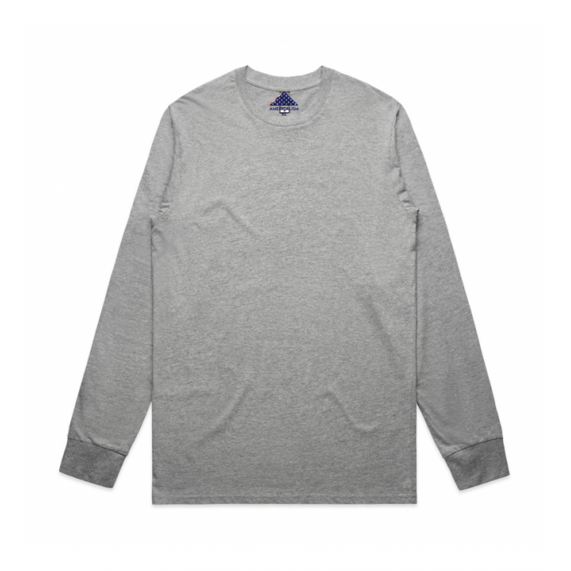 Americalism LS Grey Tee